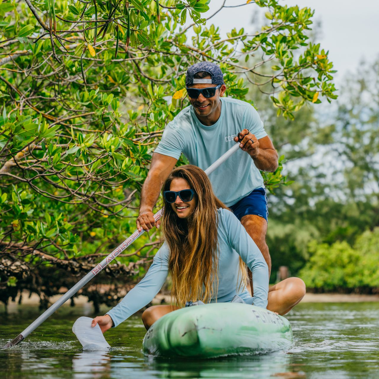 Water Sports-Wearing polarized sunglasses when you’re on the water can make all the difference in your day. Polarized glasses can help enhance performance in nearly every water activity, including: Fishing and Boating Find fish, currents and underwater structures with greater clarity when wearing sunglasses with polarized lenses. By cutting down on glare, these shades give you a direct view beneath the water’s surface. Surfing and Paddleboarding Avoid distractions from glare and eye fatigue when surfing your favorite break or paddleboarding at your preferred spot. Polarized glasses help reduce the sun’s blinding glare to help you achieve peak performance. Kayaking and Canoeing Sitting at water level can make it more challenging to see into the water, especially when the sun hits the water’s surface just right. With polarized lenses, you have better visibility to see what’s around and beneath you, whether you’re whitewater rafting or gliding peacefully down your local river. Water Skiing and Wakeboarding Get the most from your water skiing or wakeboarding adventure with polarized lenses. Through anti-glare technology, polarized glasses enhance your ability to see potential obstacles and changes in water conditions.