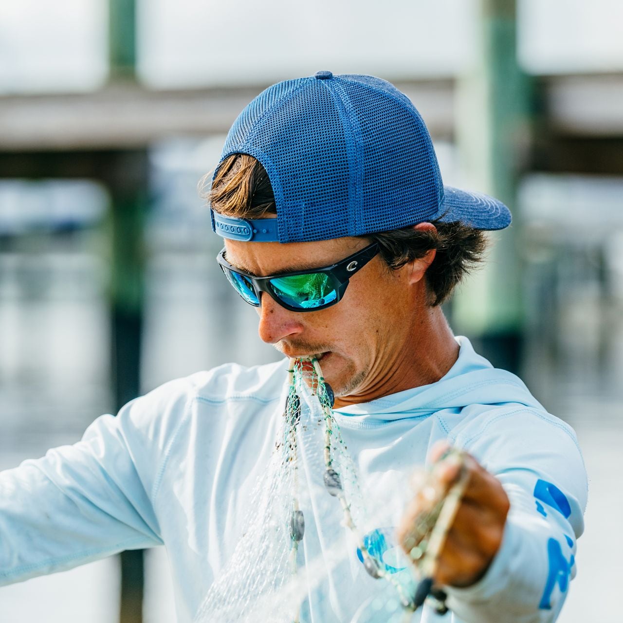 The Science Behind Costa's Polarized Sunglasses for Fishing-Costa fishing sunglasses are known for their unique 580 lens technology. Designed for fishing enthusiasts, Costa 580 lenses offer: Polarization – Featuring 99.9% polarization, these lenses provide nearly complete glare reduction. Light filtration – By filtering out harsh yellow light at 580 nanometers, Costa lenses enhance visibility in different lighting conditions. Color enhancement – These lenses elevate red, green and blue light to allow for greater contrast, vibrancy and perception of your surroundings. Blue-violet light filtration – Costa lenses filter blue-violet light to improve visual comfort during extended use. UV protection – With 100% ultraviolet (UV) protection, these lenses help protect your eyes from the sun’s harmful rays. Costa 580 lenses are available in the following materials: 580G – Scratch-resistant glass for durability 580P – Lightweight polycarbonate for added comfort during longer fishing sessions Some polarized sunglasses for fishing can also be fitted with prescription lenses for people who need vision correction. Prescription fishing sunglasses from Costa are available with single-vision or multifocal (progressive) lenses.