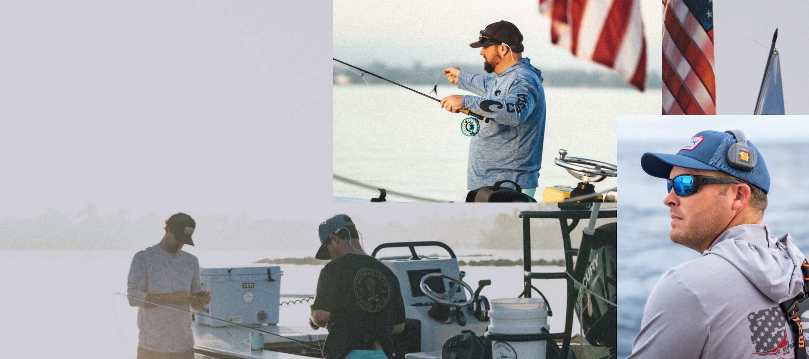 Celebrate the coast, the country, and the crew-Our patriotic styles are made for long weekends on the water— and every sun-soaked day after. From stars and stripes to red, white, and blue, gear up and show your colors.