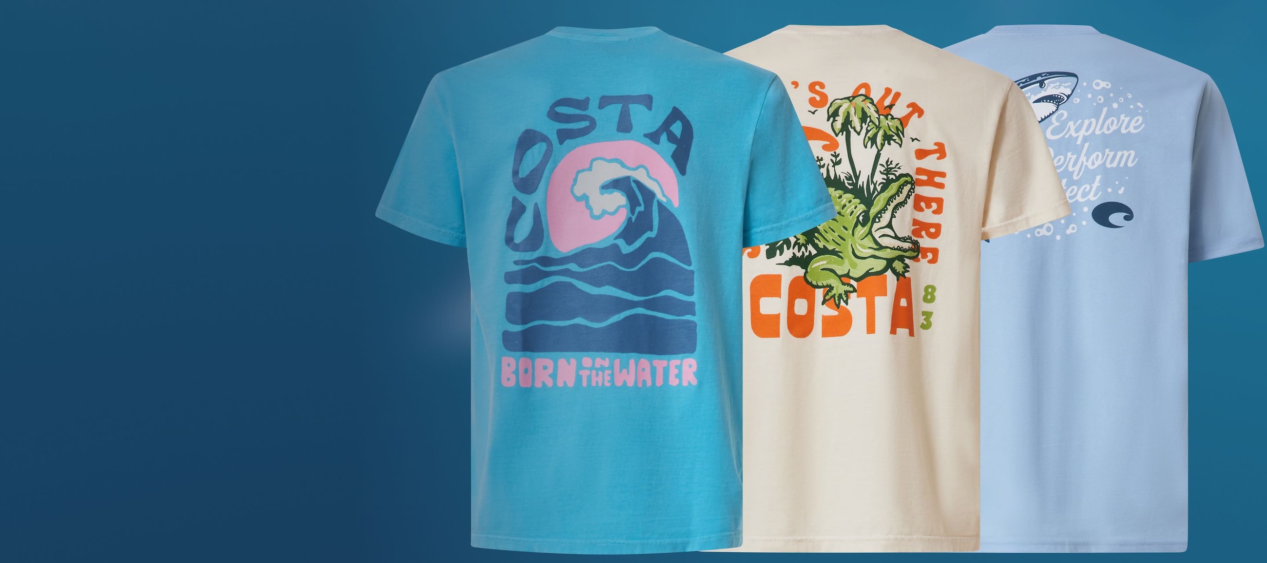 EQUÍPATE para los cambios de marea-Vístete en capas para disfrutar de mañanas más frescas, aventuras acuáticas y largos fines de semana. Compra capas de peso medio y tejidos transpirables, tan listas para el agua como tú.