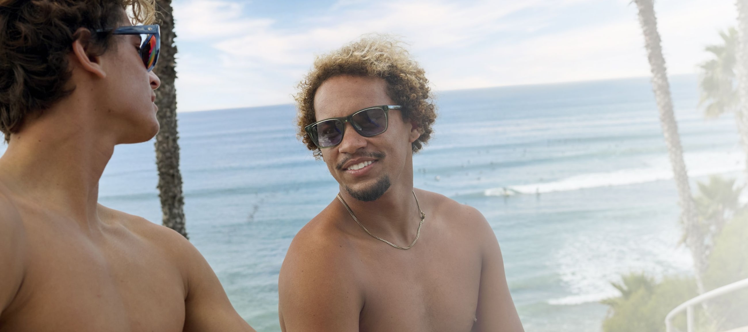 SHAPED BY THE WATER-New translucent frames shaped by light and movement. Designed for clarity, made for long days, and ready for wherever you take them.