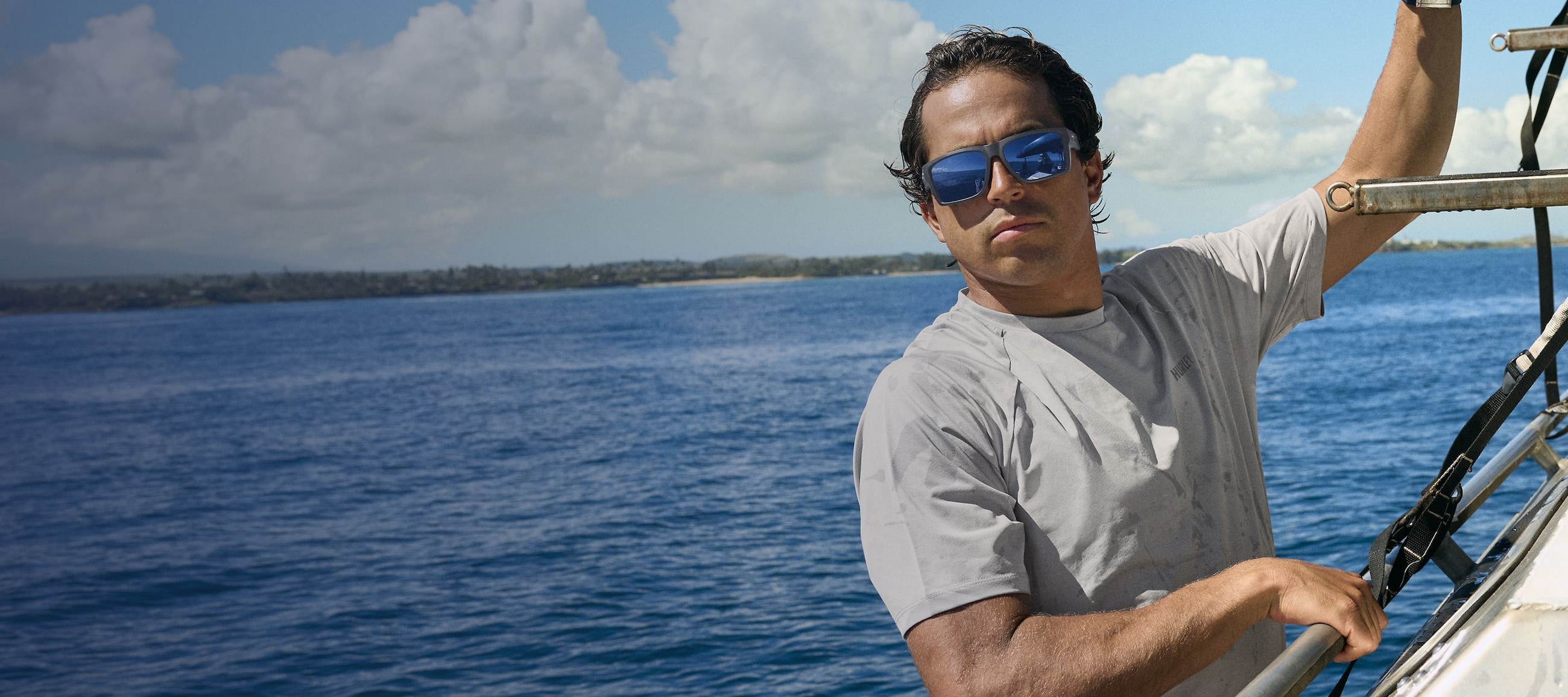SEE THE DEEPER CALLING WITH SAN CARLOS-Built with NetPlus® recycled fishing nets and equipped with Costa 580P polarized lenses, San Carlos delivers the clarity, coverage, and locked-in fit needed to chase what lies beneath the surface.