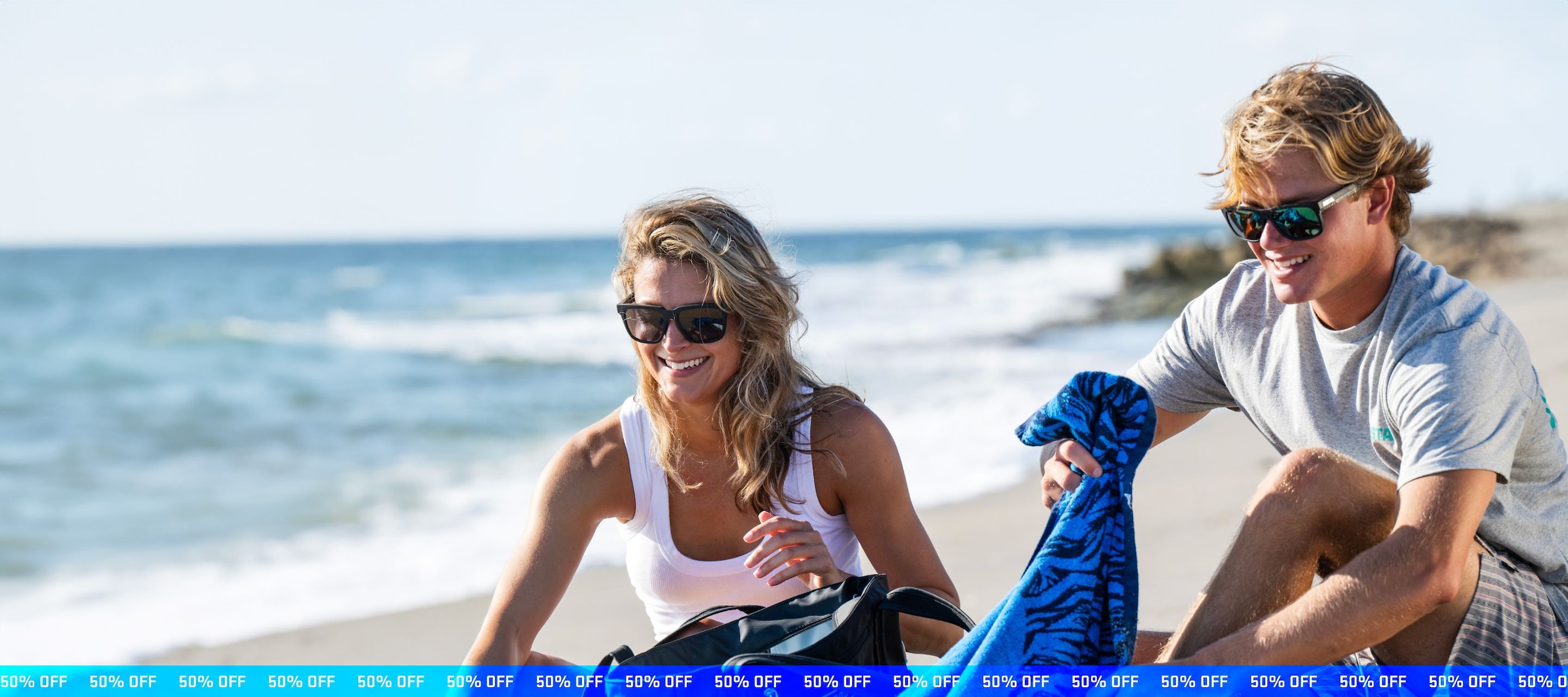 CAST OFF TOGETHER WITH BOGO50-Celebrate Mother’s Day with the ultimate catch. Buy her a pair of Costas and get yourself a pair for 50% OFF.