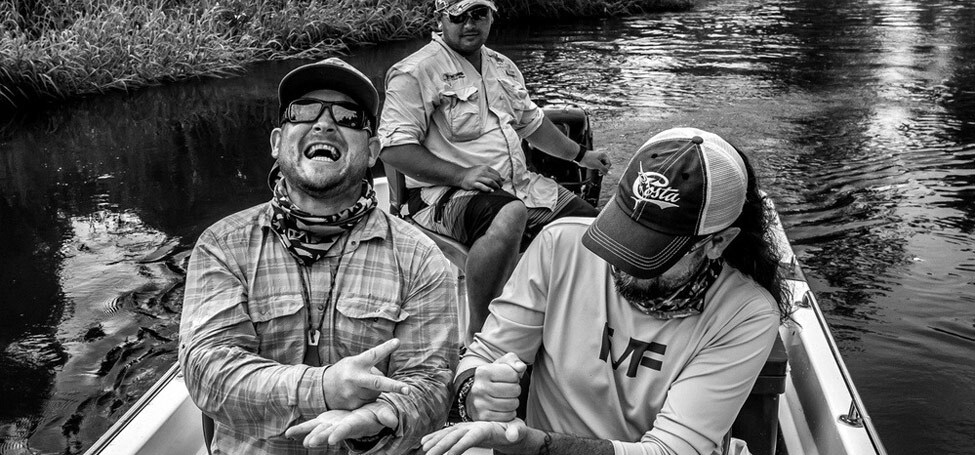 You just flew to the other side of the world to find the fish that has haunted your dreams. Who's up 1st?