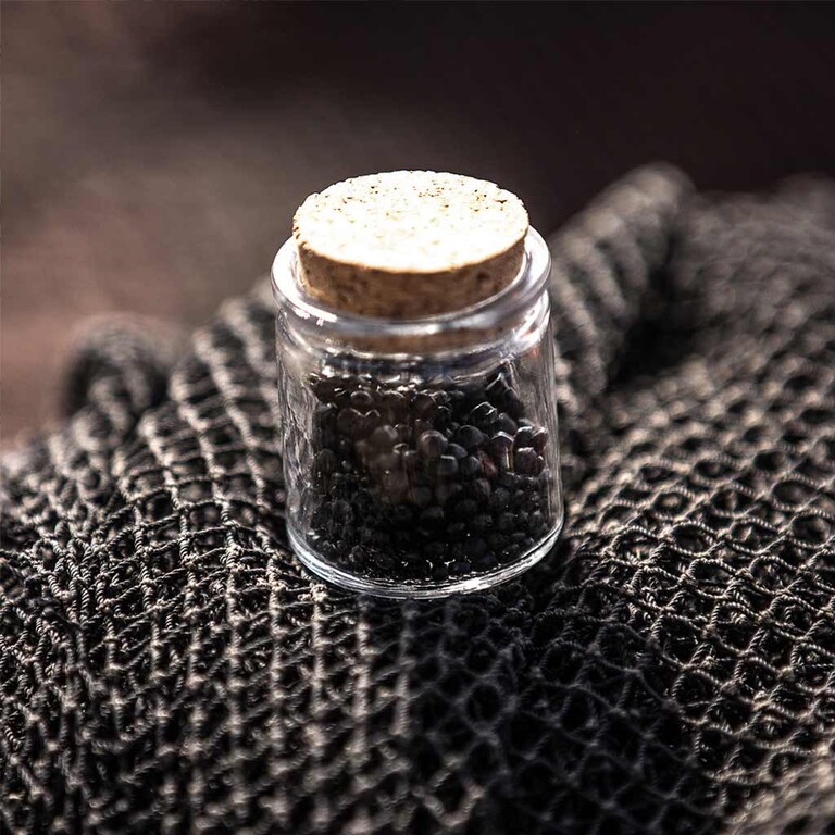 Bureo recycles the nets down into a raw material in the form of pellets