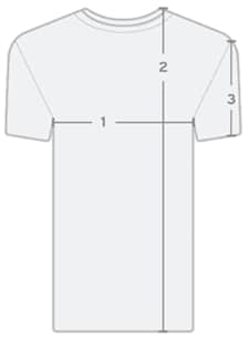 Costa Performance Tech Long Sleeve Shirt Size Chart