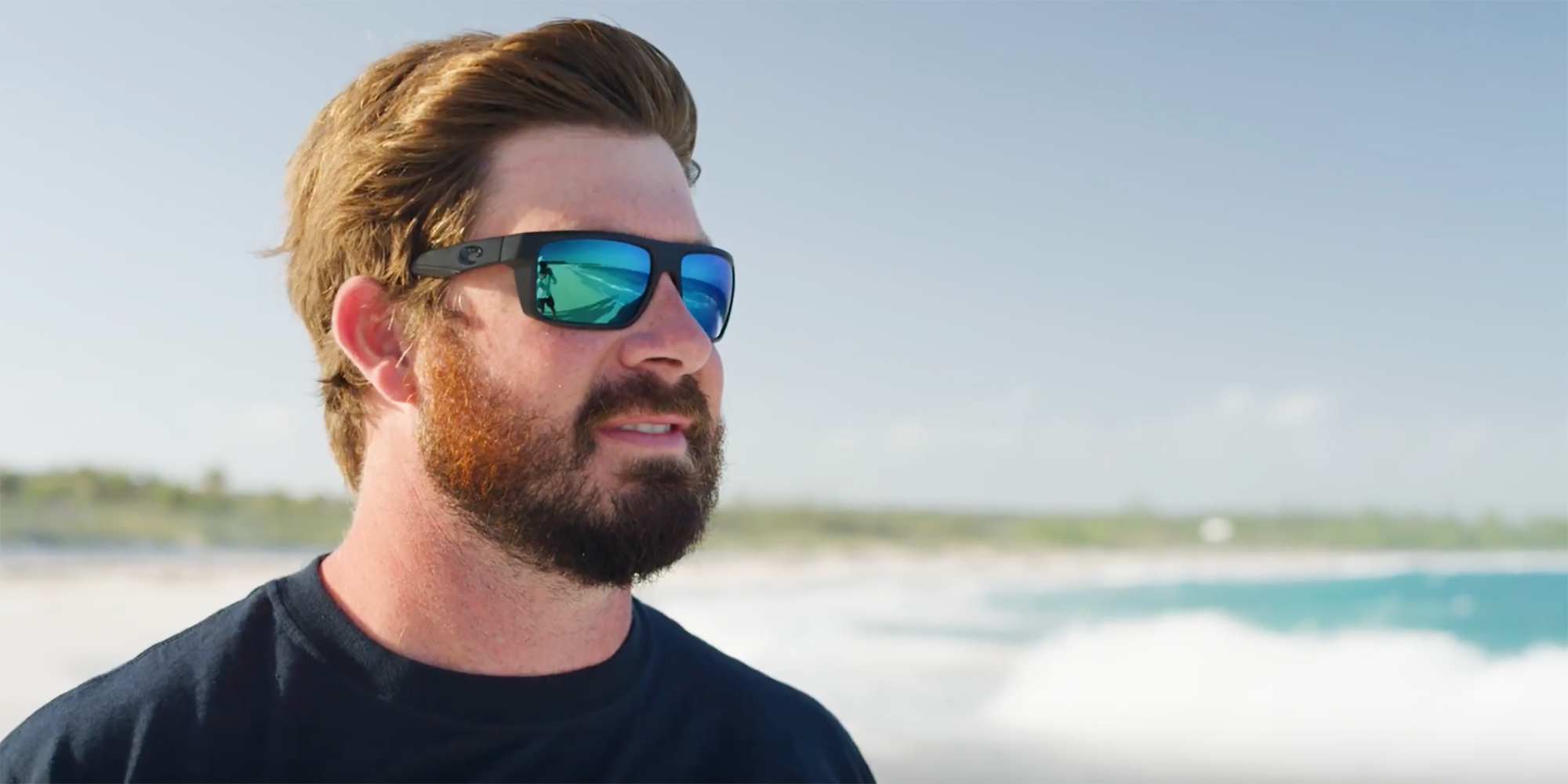 Costa Del Mar Men's Motu Rectangular Sunglasses 