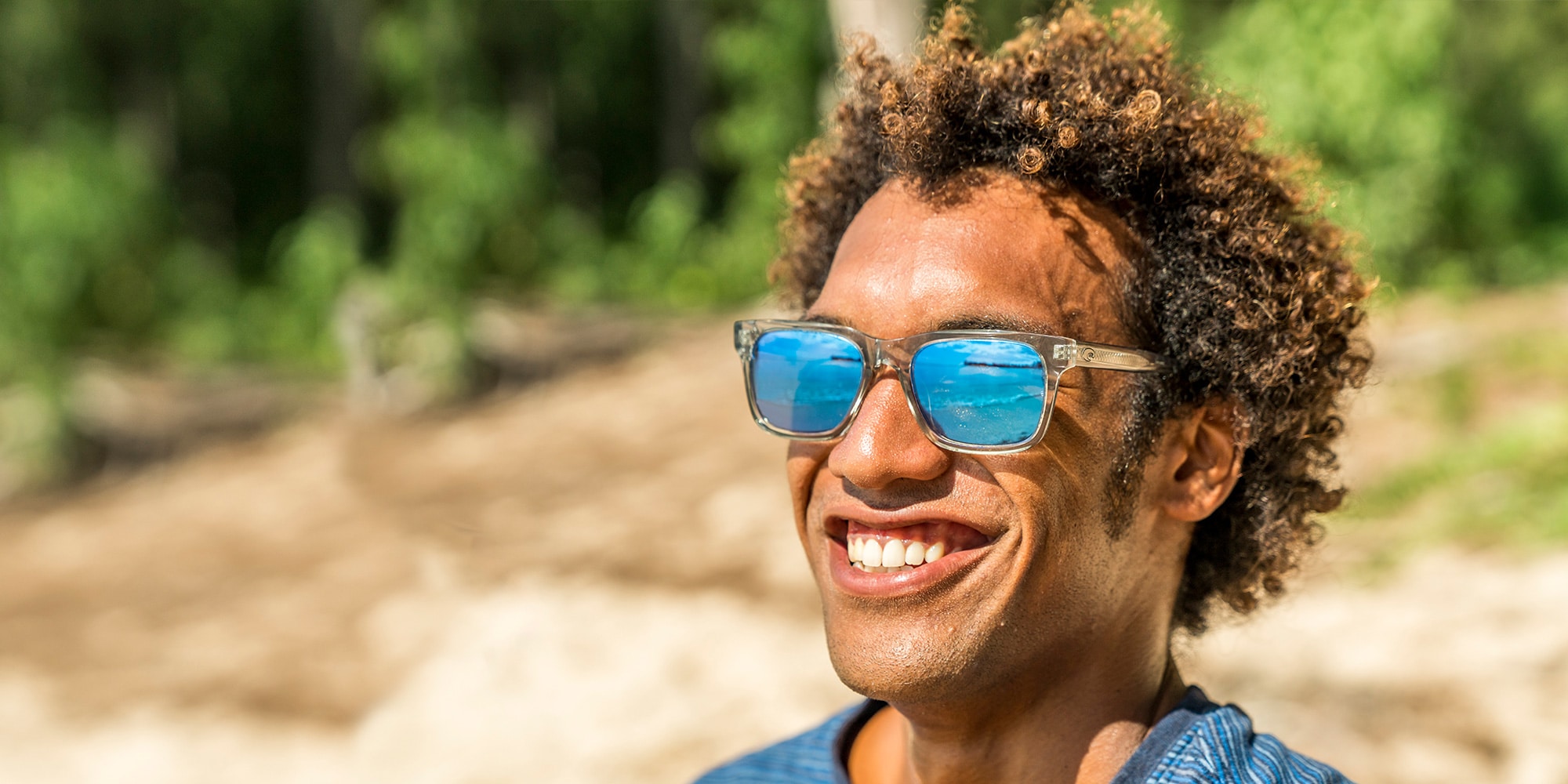 Tybee Polarized Sunglasses in Blue Mirror Costa Del Mar