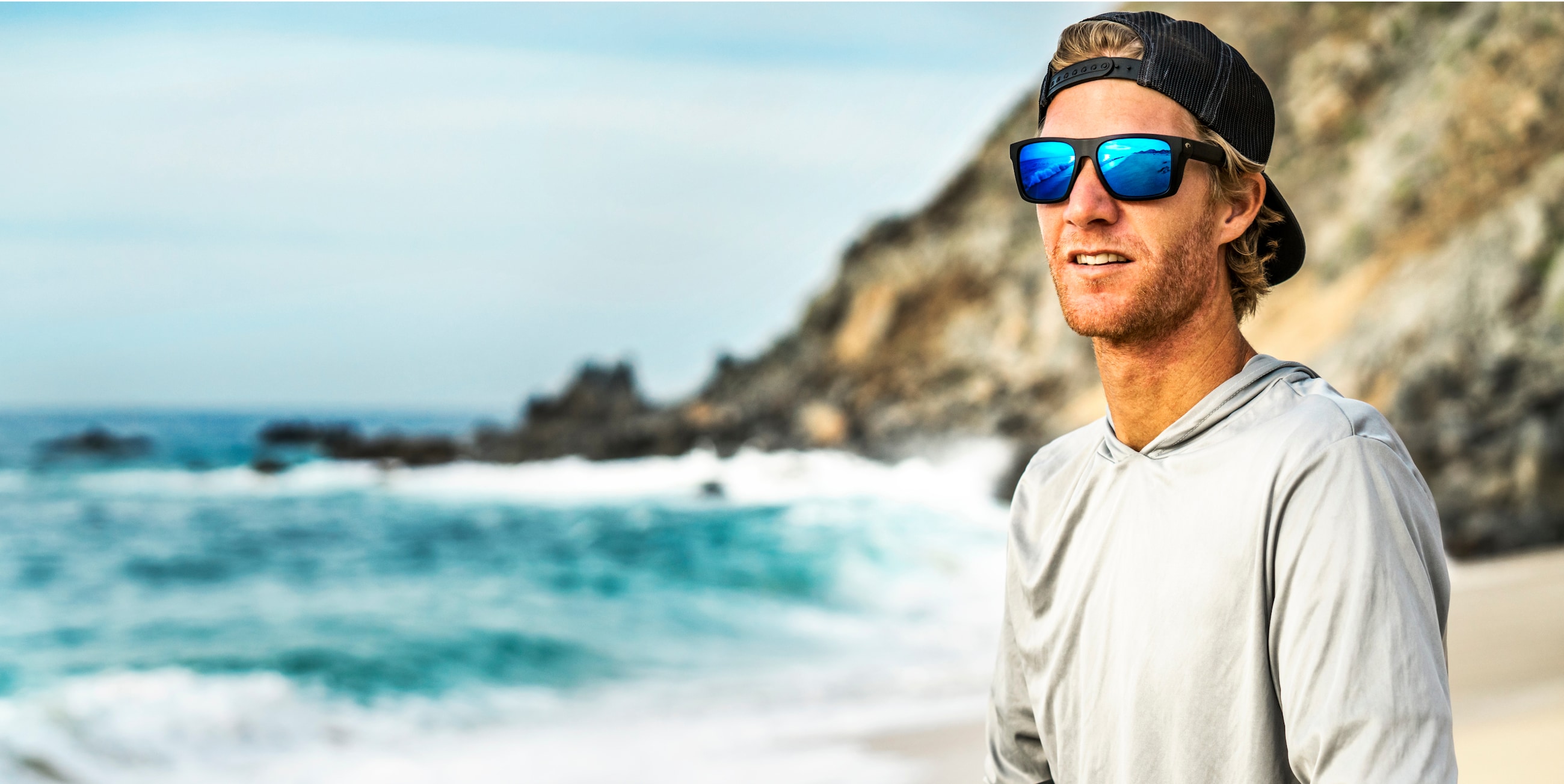 Lido Polarized Sunglasses in Gray | Costa Del Mar®
