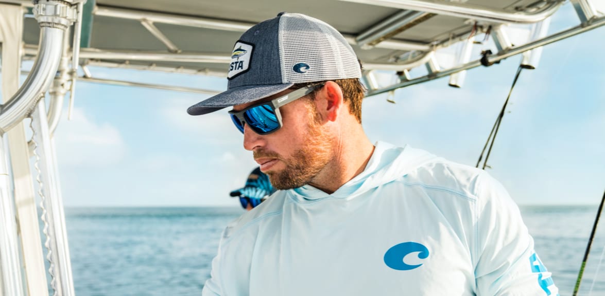 Pargo Polarized Sunglasses in Blue Mirror | Costa Del Mar®