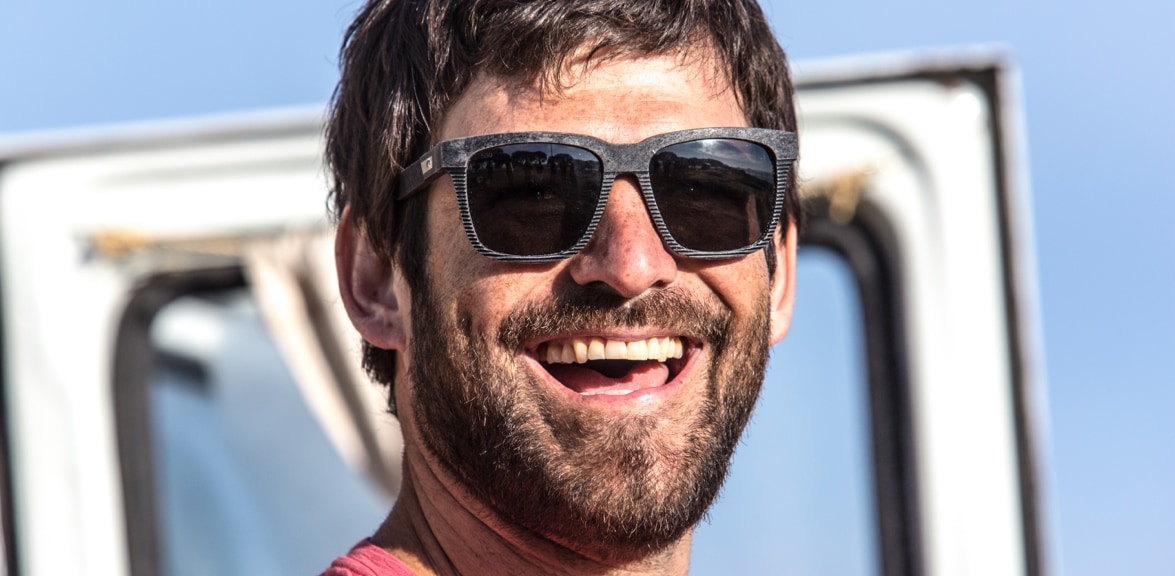 Pescador Polarized Sunglasses in Gray